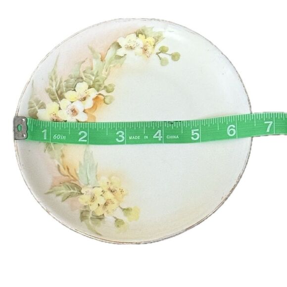 Vintage Limoges France Plate | Hand-Painted
Floral | Collectible - Picture 6 of 7